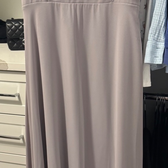 Show Me Your MuMu - Faith Maxi Dress (Dove Grey Chiffon; Medium) - Picture 5 of 5